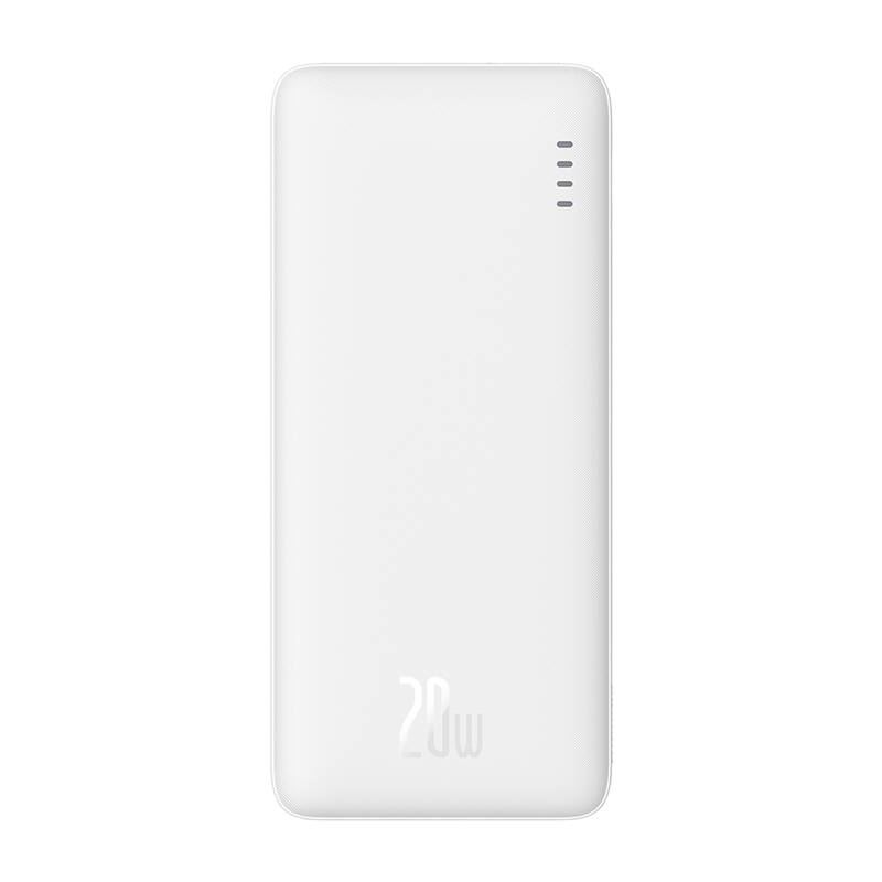 Baseus Airpow Powerbank 10000mAh 20W fehér (PPQD090002) (PPQD090002)