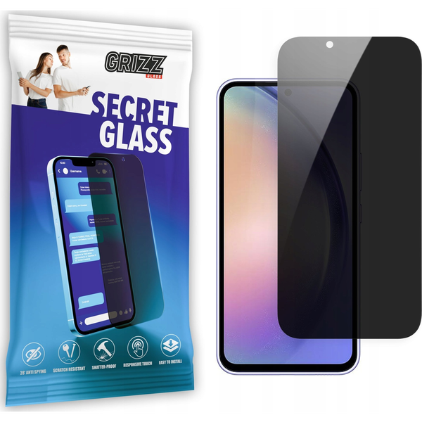  GrizzGlass Szkło prywatyzujące GrizzGlass SecretGlass Samsung Galaxy A54
