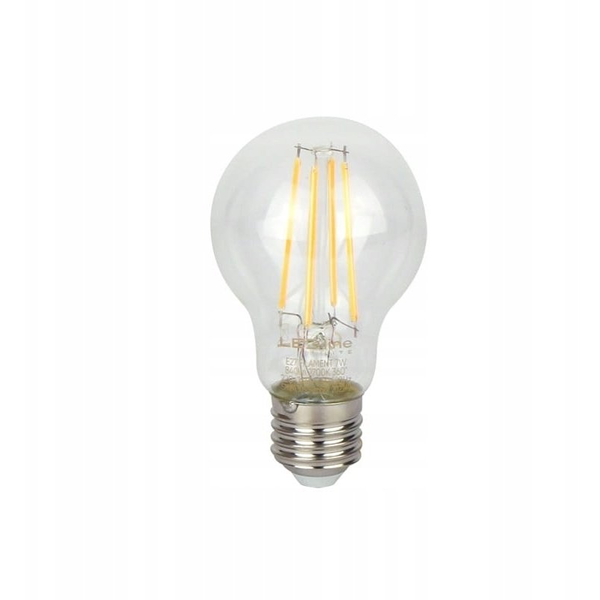 LED žárovka Kulička Lite E27 7W A60 Teplá bílá 2700K 840lm Filament
