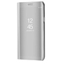 Samsung Galaxy A13 5G SM-A136U, калъф със странично отваряне, индикатор за повикване, Smart View Cover, сребрист (афтърмаркет) (111563)