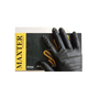 Maxter 1011M Védőkesztyű M fekete (100 darabos )