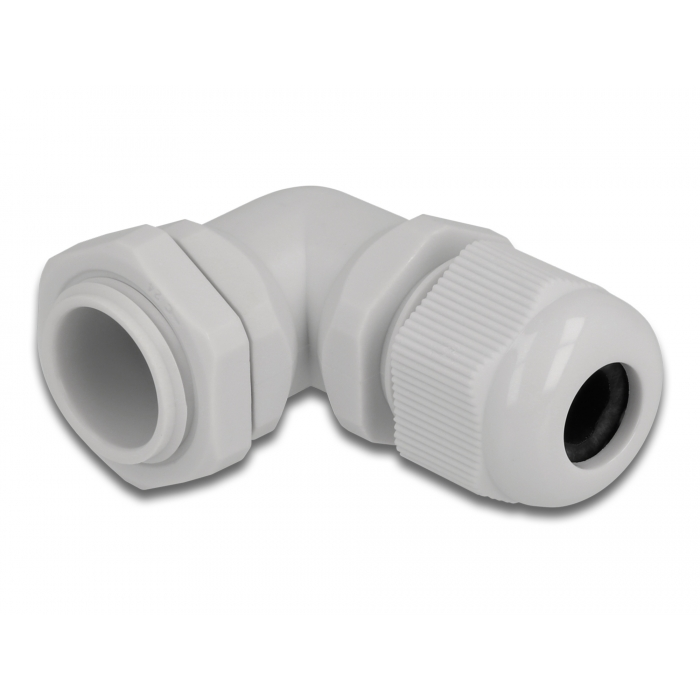 Delock Kábel tömszelence PG11 90 hajlított szürke (60297) (60297)