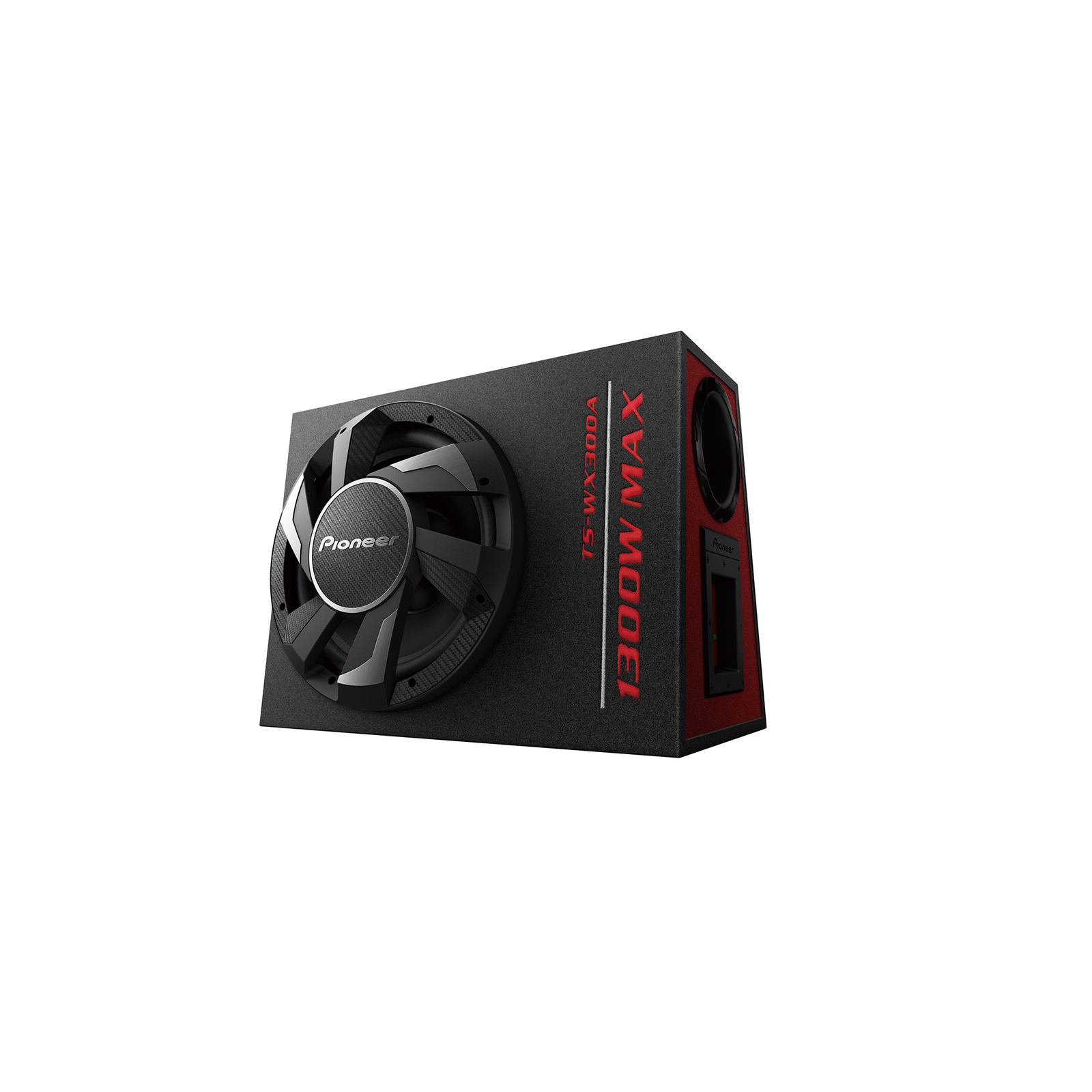 Pioneer TS-WX300A Autó Mélynyomó - Fekete (TS-WX300A)