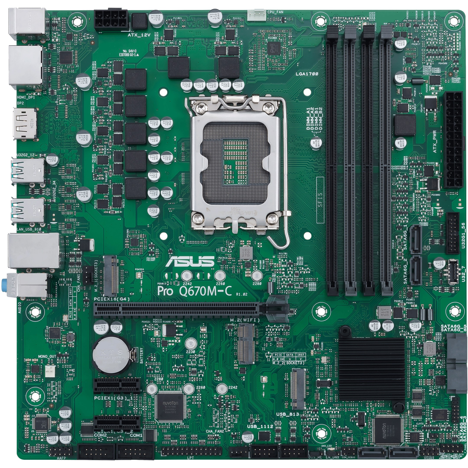 ASUS PRO Q670M-C-CSM (90MB19E0-M0EAYC)
