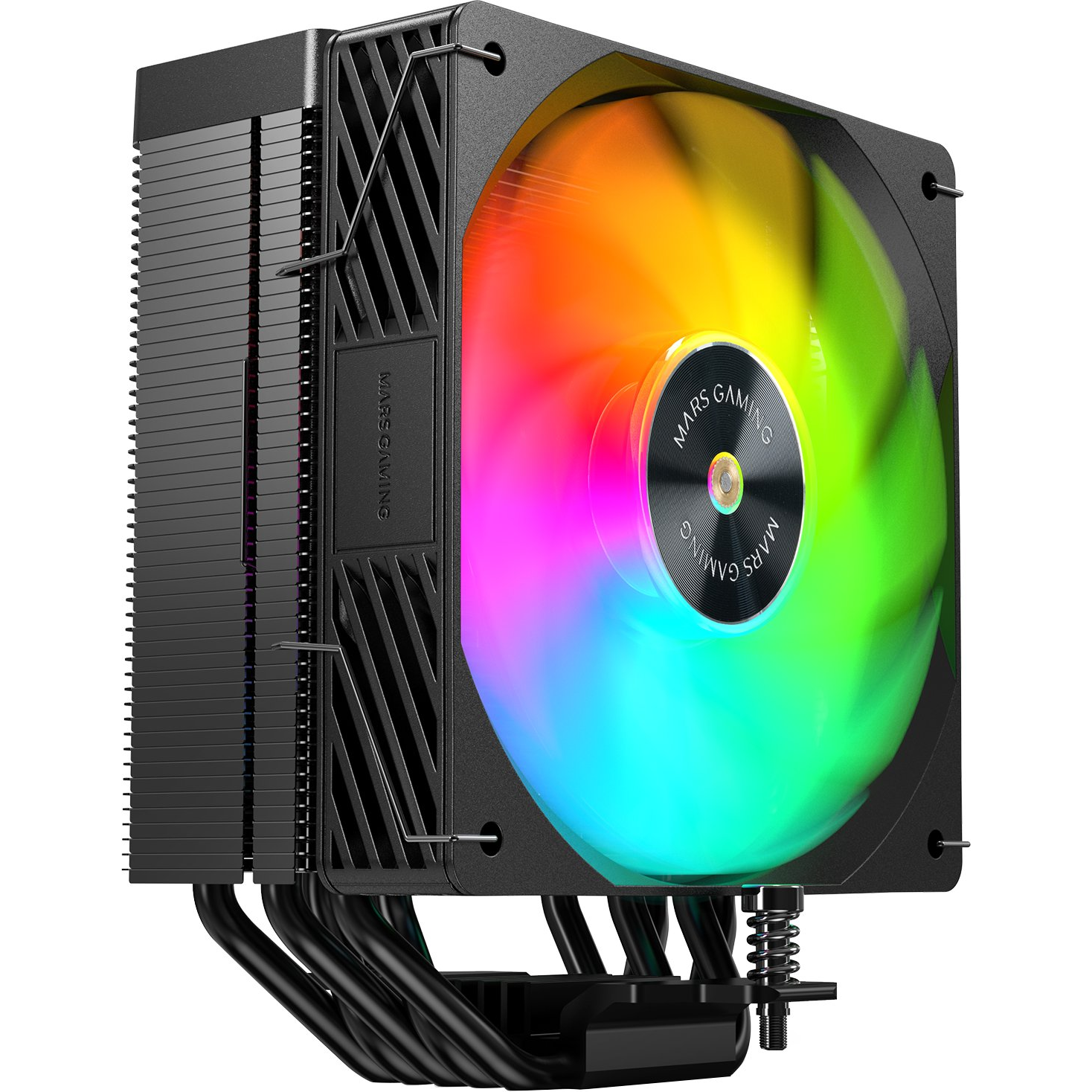 Tacens Mars Gaming MCPUX5ARGB processzor hűtő 120mm ARGB fekete (TACMARS-MCPUX5ARGB)