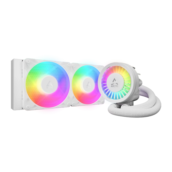 ARCTIC Liquid Freezer III Pro 240 A-RGB Procesor Vodné chladenie typu všetko v jednom 12 cm Biela 1 kusov