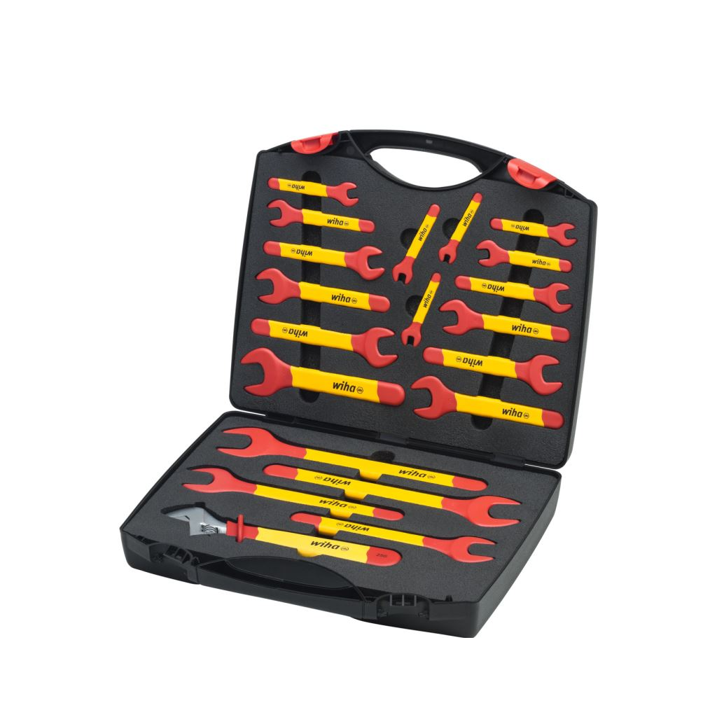 Wiha egyoldalú szigetelt villáskulcskészlet 6-32 mm (43022) (wiha43022)