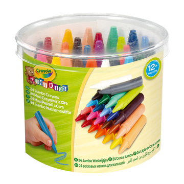 Crayola Mini Kids: 24 db tömzsi viaszkréta (81-2784) (81-2784)