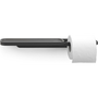 Brabantia MindSet fali kistekercses WC-papír tartó polccal, acél, határtalan szürke ásványi textúra - 303128