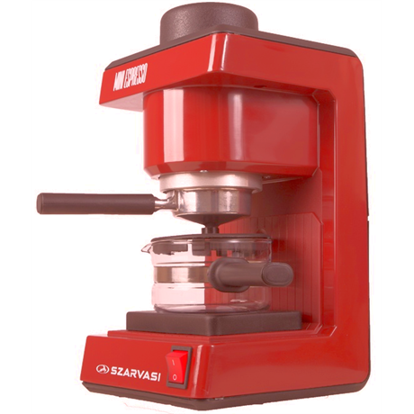 Кафемашина Szarvasi SZV612 Mini Espresso 800 W, червена