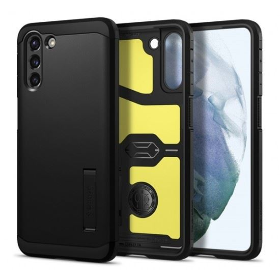Spigen Tough Armor Samsung G991 Galaxy S21 tok fekete (ACS02425) (ACS02425)