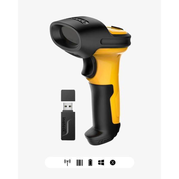 inateck Barcodescanner P6 yellow [BCST-P6_yellow]
