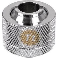 Thermaltake Pacific 1/2 "" IN x 5/8 "" OUT Compr. silver (CL-W031-CA00SL-A) (CL-W031-CA00SL-A)