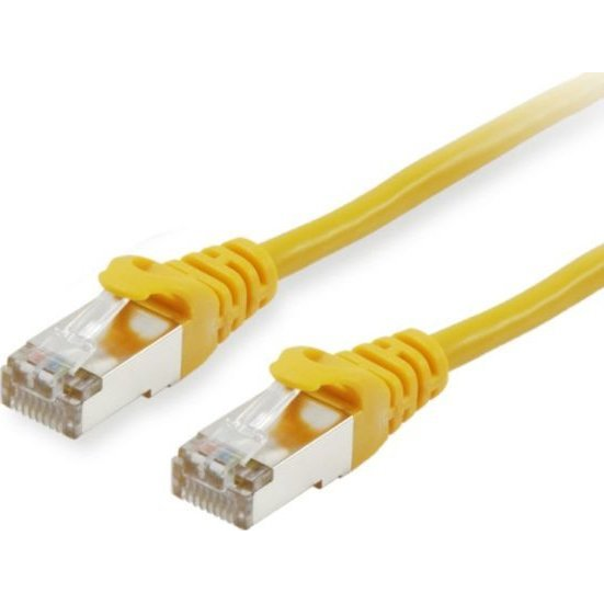 Equip Patchkabel Cat6A  S/FTP 2xRJ45  0.15m gelb