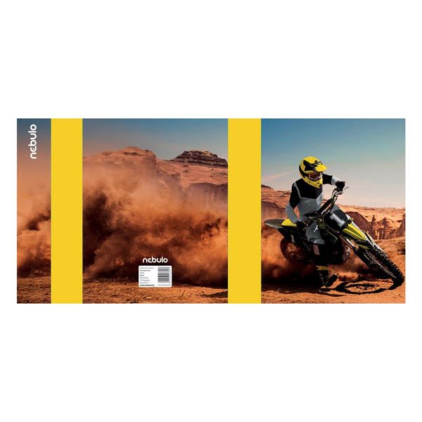 Nebuló Füzetbox, A5, Cross motor,  (P-FB-A5-MOTOCROSS)