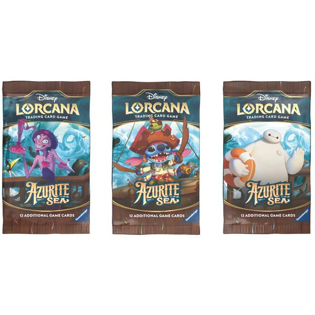 Disney Lorcana: Azurite Sea - Booster Pack (4050368984227)