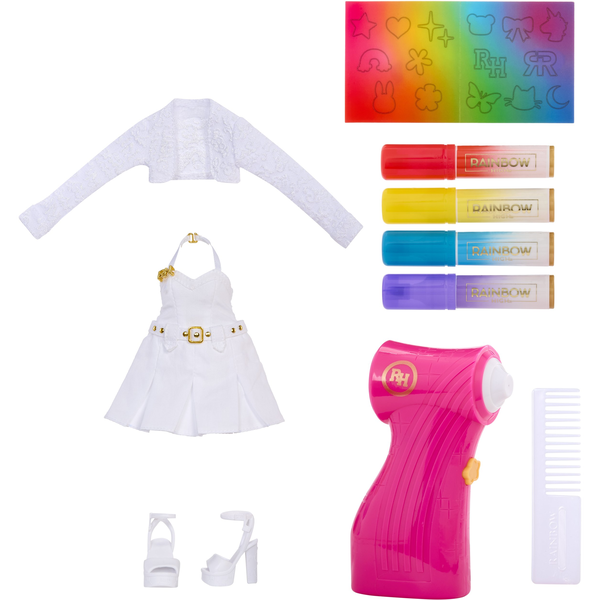 Rainbow High Air Brush & Create Fashion Dolls - Grey Eyes