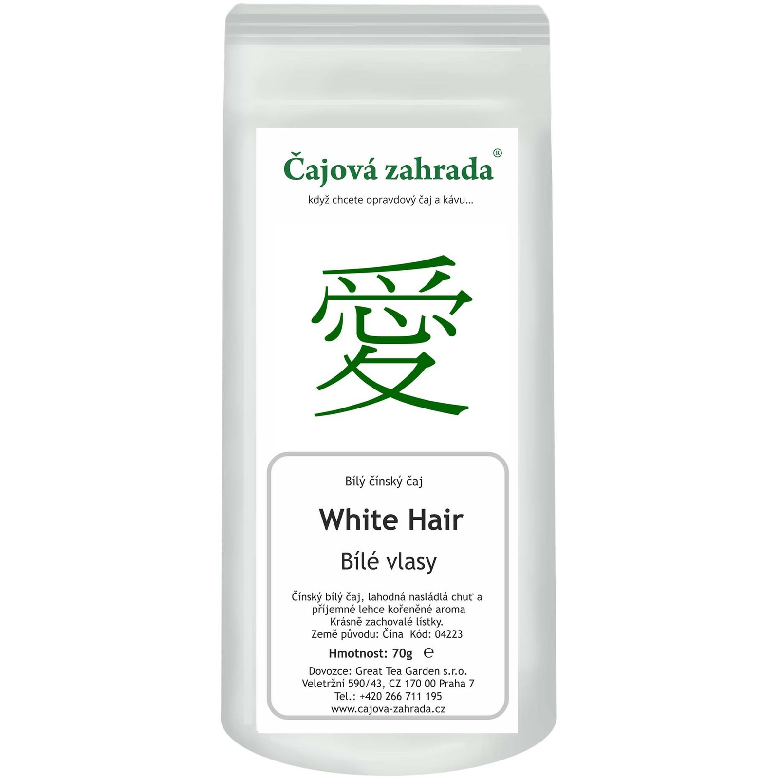 Tea Garden China White Hair 70 g (04223)