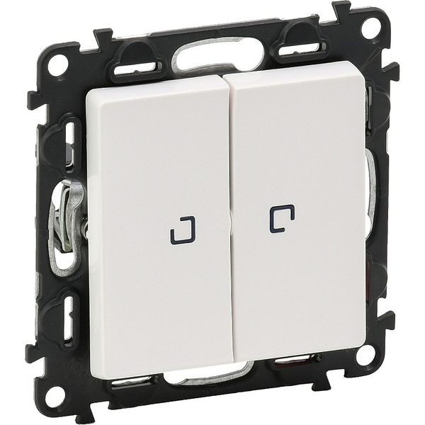 Legrand 752109 Valena Life jelzőfénnyel 10 AX fehér kettős váltókapcsoló