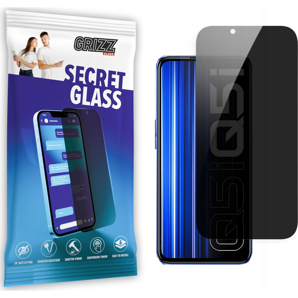  GrizzGlass Szkło prywatyzujące GrizzGlass SecretGlass Realme Q5i