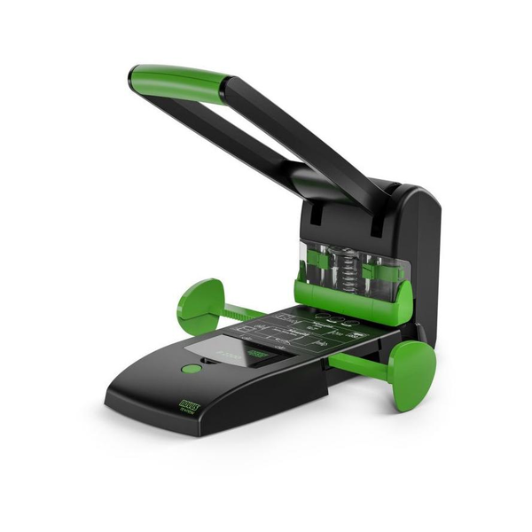 Novus Office 025-0651 Jegyzettömb lyukasztó Fekete/zöld