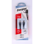 Energizer USB kábel, USB-C - USB-C, 1,2m, , fekete (EKA03)
