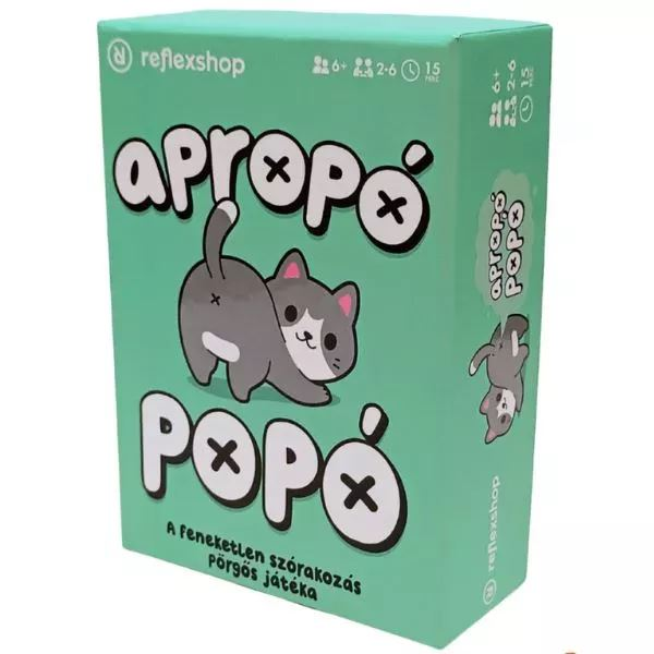 ReflexShop Apropó popó gyorsasági társasjáték (PPG8132HU) (PPG8132HU)