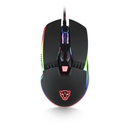 Motospeed V20 RGB Gaming egér 12000 DPI fekete