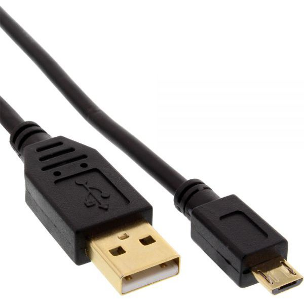 InLine 31710P USB Kabel USB A Micro-USB B Schwarz