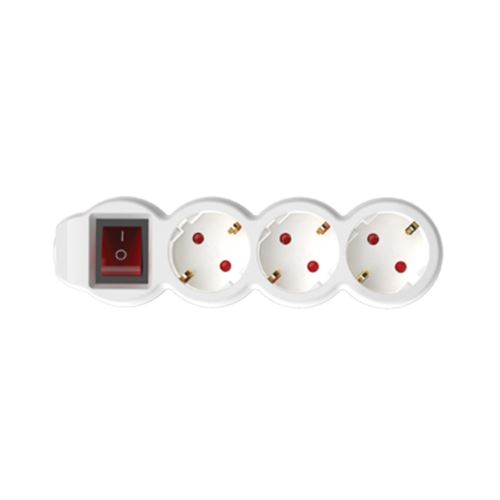 Home NV 3K-5/WH/1,5 predlžovací kábel s 5 zásuvkami, 5 m, kábel H05VV-F