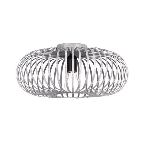 Trio 606900161 Johann 60W E27 antik szürke mennyezeti lámpatest (t606900161)