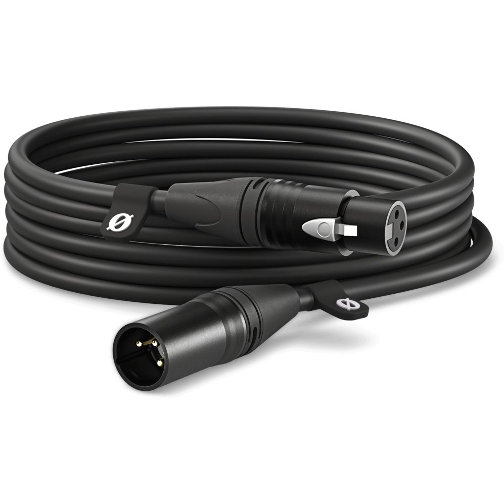 RODE XLR6M prémium XLR mikrofonkábel 6m fekete (XLR6M)