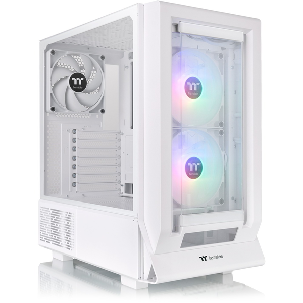 Thermaltake Ceres 350 MX Midi Torony Számítógépház Üveg oldallappal - Fehér
