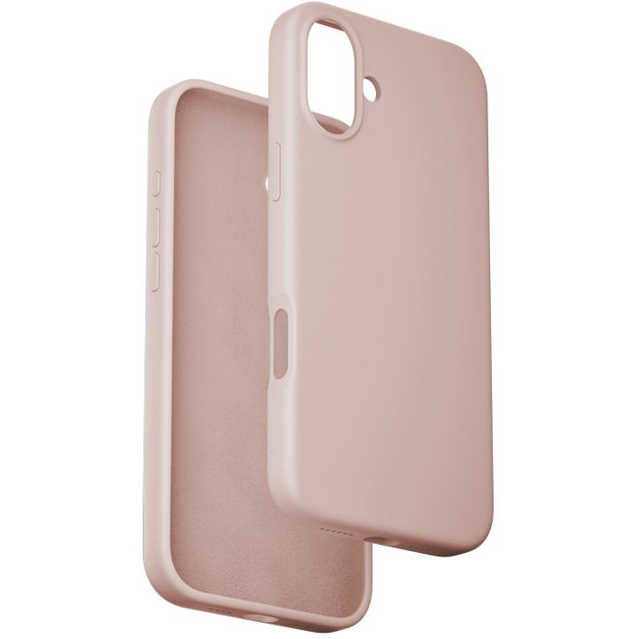 Vention iPhone 16 Plus Liquid szilikon MagSafe tok - Dusty Pink (KUHP0-20)
