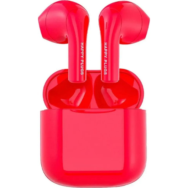 Happy Plugs "JOY" piros Bluetooth True Wireless fülhallgató