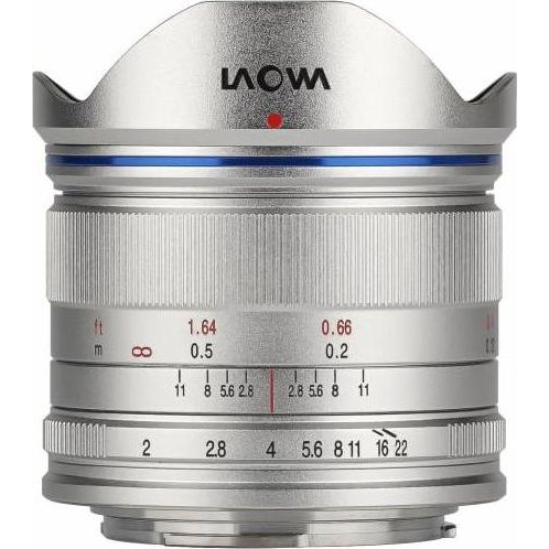 Laowa 7.5mm f/2 MFT (Standard Silver) objektív