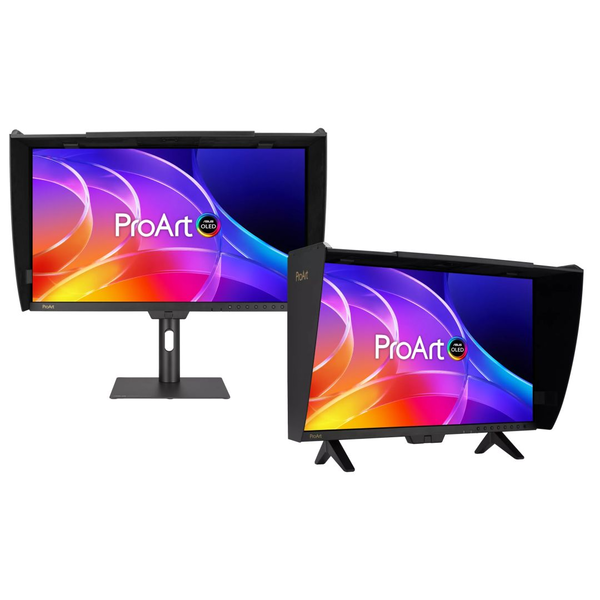 ASUS ProArt OLED PA27USD computerskærm 67,3 cm (26.5") 3840 x 2160 pixel 4K Ultra HD QD-OLED Sort