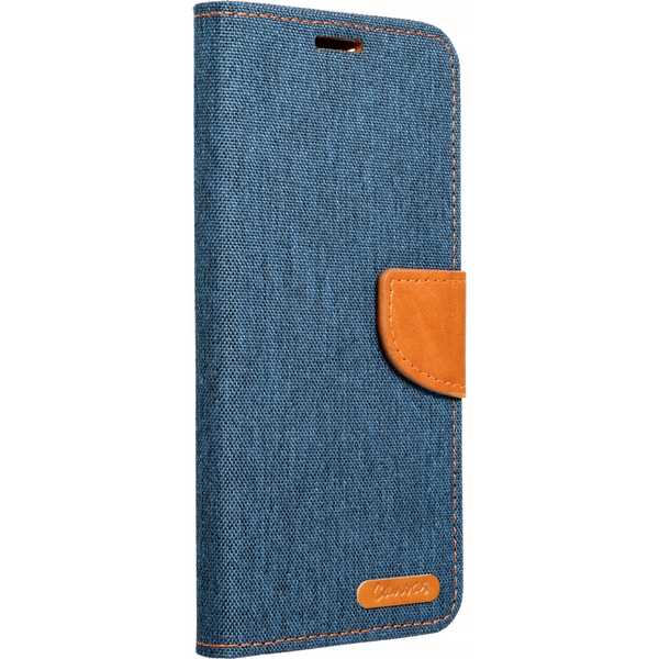 ZONE Canvas Book oldalra nyíló tok Xiaomi Redmi Note 13 5G sötétkék