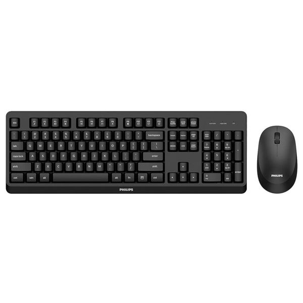 Philips 3000 series SPT6307B/31 Tastatur Maus enthalten RF Wireless QWERTY Englisch Schwarz