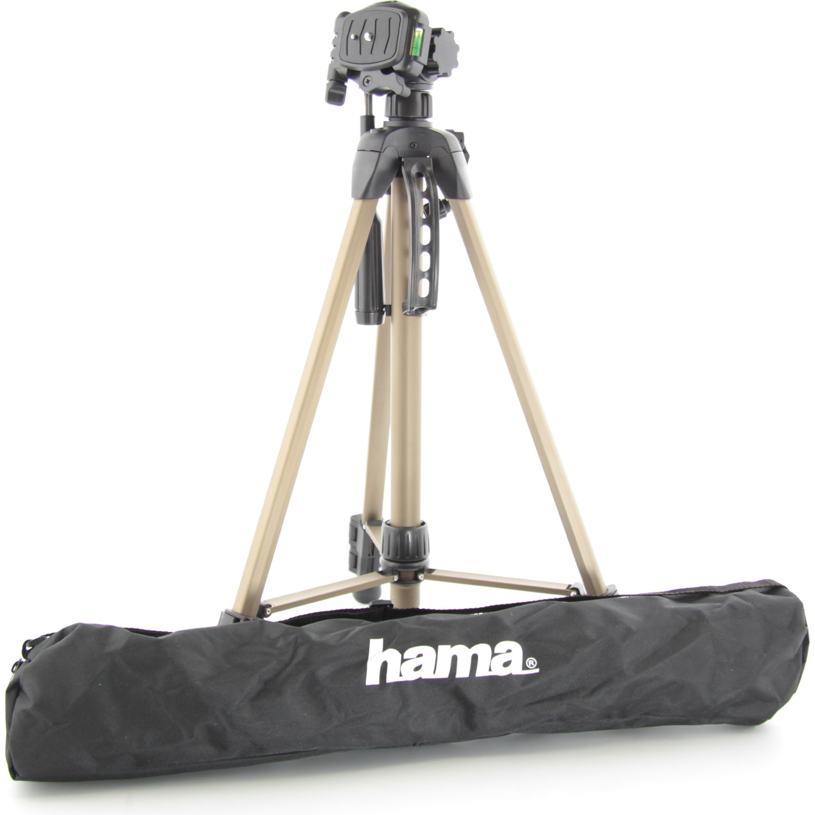 Hama Tripod Star 61 háromlábú fotóállvány 3 láb(ak) Ezüst (Star 61 +torba)