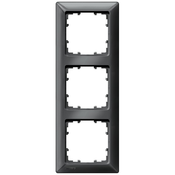 Siemens 5TG25536 veiligheidsplaatje voor stopcontacten Koolstof, Metallic