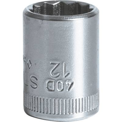 Stahlwille 40 D 12 (01030012) kettős hatlap Dugókulcs betét 12 mm 1/4 (6,3 mm) (01030012)