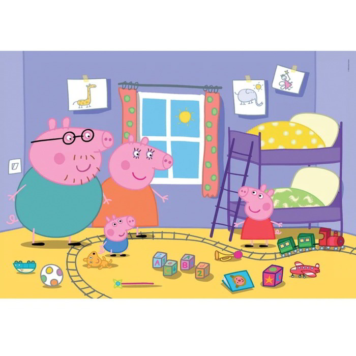Clementoni PEPPA PIG Puzzle 40 kusov rozprávky (24778)