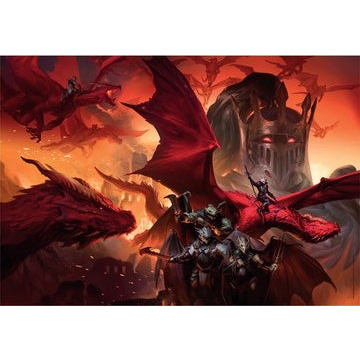 Clementoni Dungeons & Dragons Puslespil 1000 stk Dinosaurer