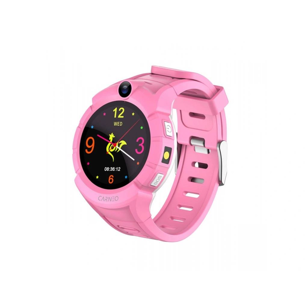 Смарт часовник CARNEO GuardKid+ MINI за деца, розов