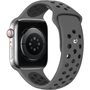 Eternico Sporty Apple Watch 38mm / 40mm / 41mm - Deep Black and Gray szíj