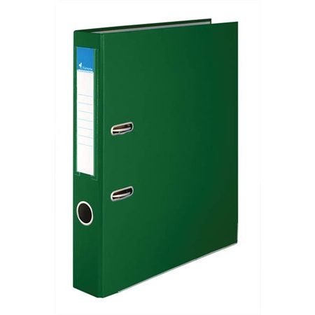 Victoria Basic A4 50mm Gyűrűs iratrendező élvédő sínnel - Zöld (50GREEN)