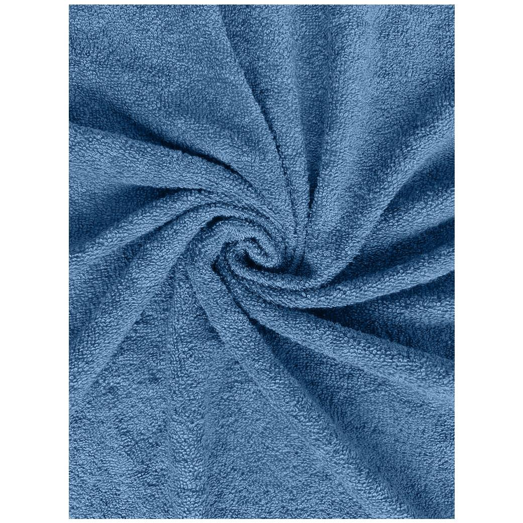 Kaptan Sheet terry Lux, 180 × 200 cm, blue (5693219195-015)