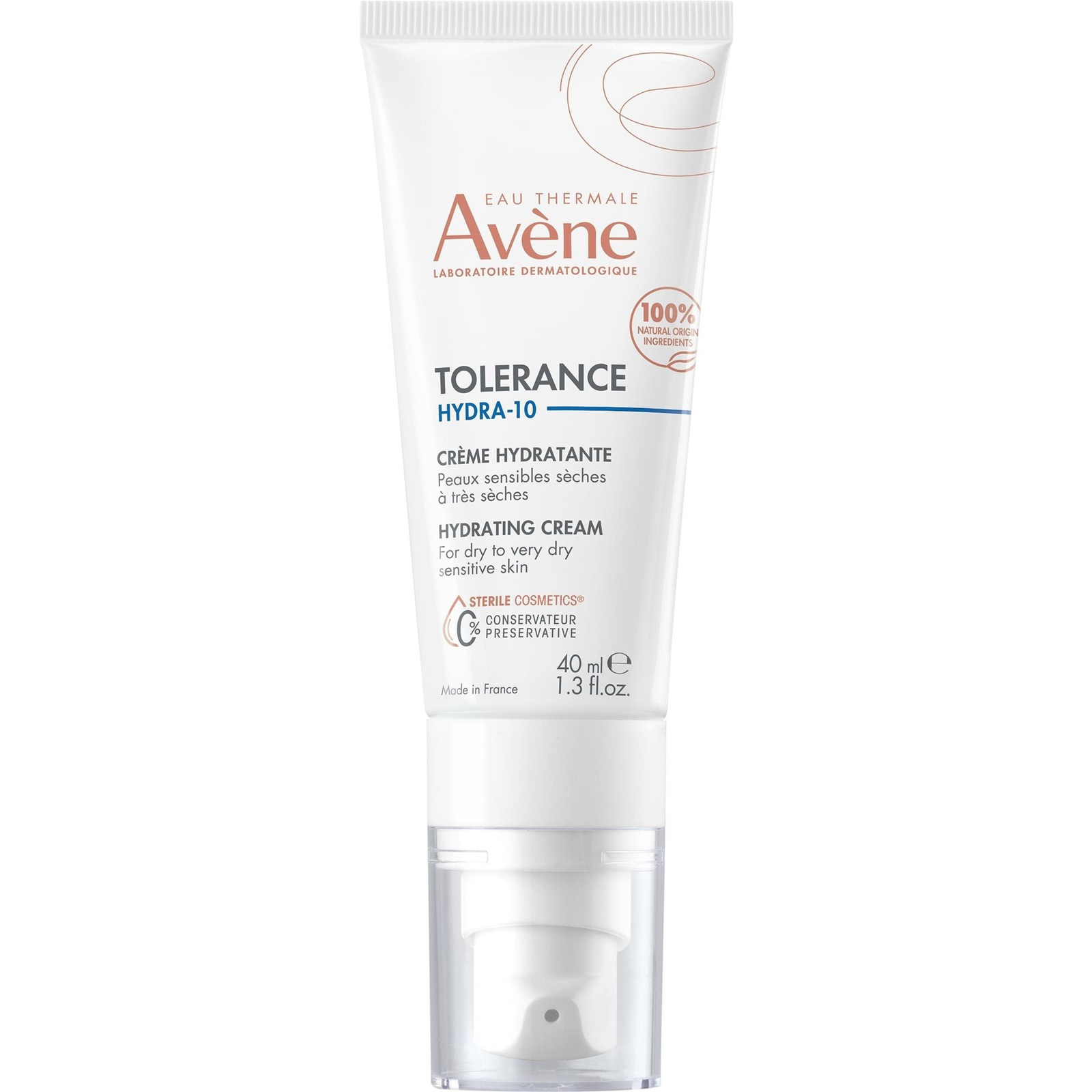 AVENE Tolerance HYDRA-10 hidratáló krém 40 ml (3282770388336)