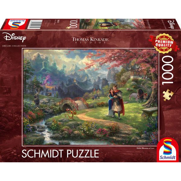 Schmidt Disney, Mulan, 1000 db-os puzzle (59672)